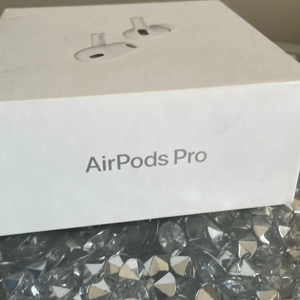 Empty box for apple AirPods Pro (2nd generation) includes 6 replacement earbuds